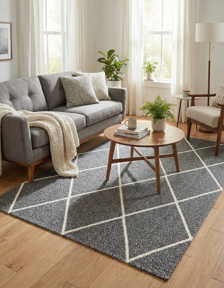 Detail image of 4' 2 x 6' Georgia Rug