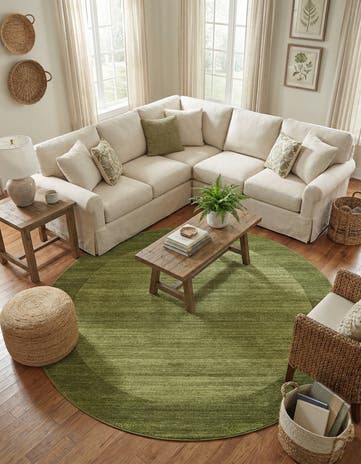 7' 10 x 7' 10 Angelica Round Rug