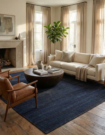 6' 10 x 9' 7 Hand Woven Kilim Modern Wool Rug