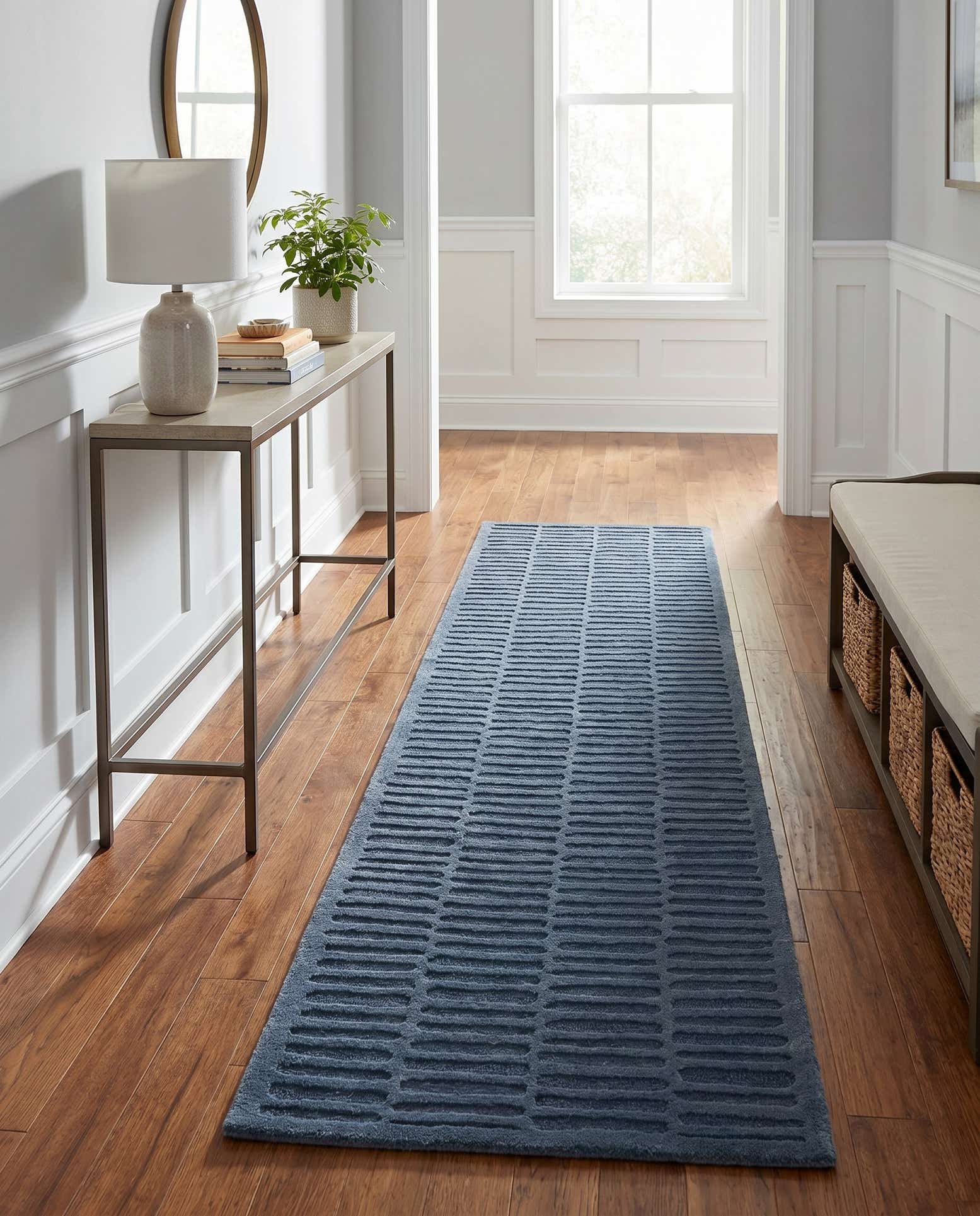 2' 7 x 12' Textura Designer Runner Rug