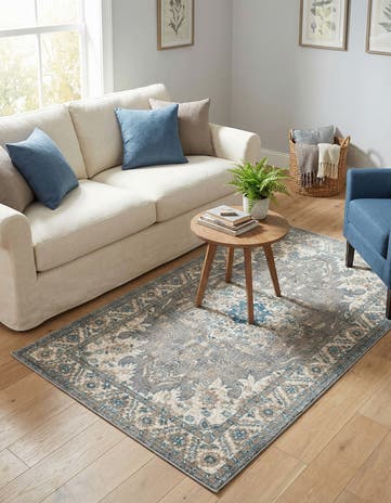 Gray Viola Rug