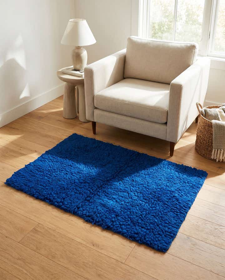 2' 10 x 4' 1 Hand Knotted Moroccan Wool Rug
