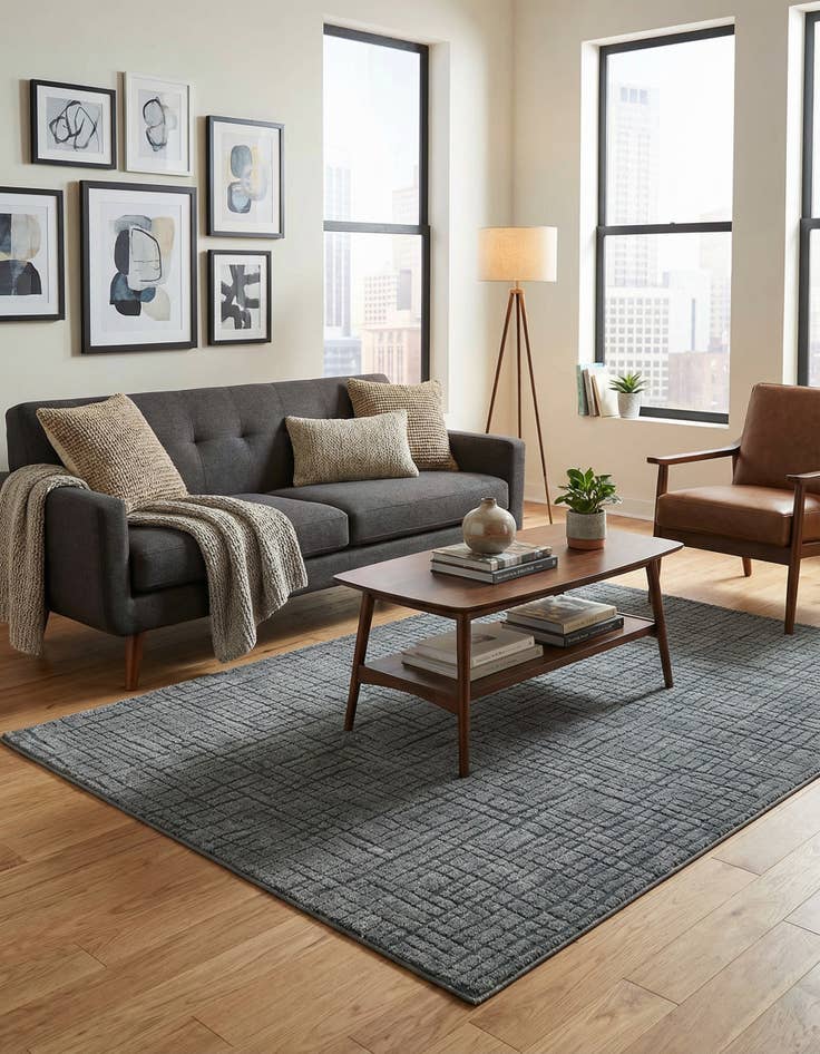 Detail image of 5' x 8' Textura Designer Rug