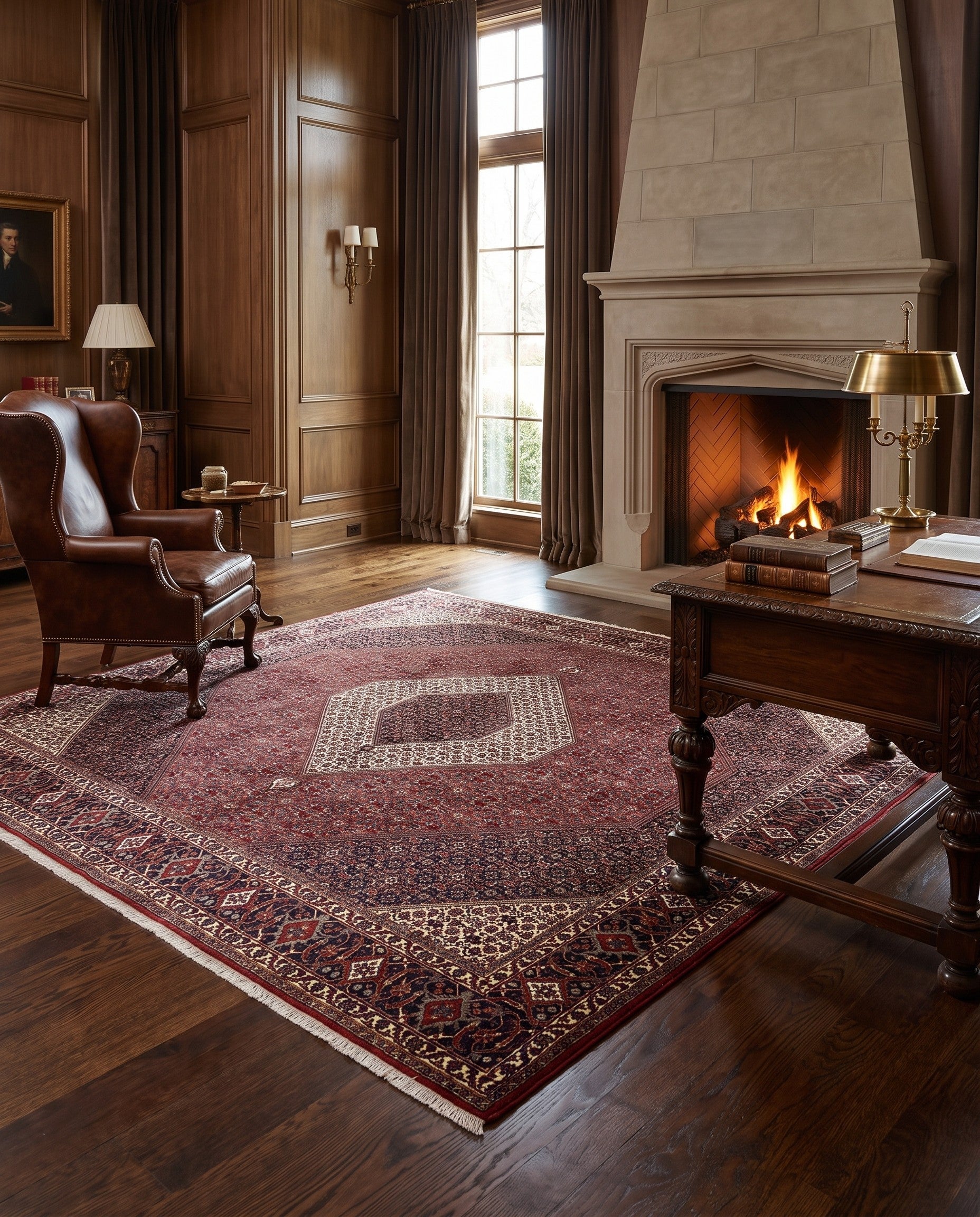 8' 4 x 8' 5 Bidjar Wool Square Rug