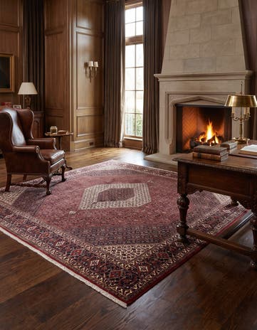 8' 4 x 8' 5 Bidjar Wool Square Rug