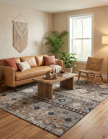240cm x 305cm Eco Southwestern Tapis