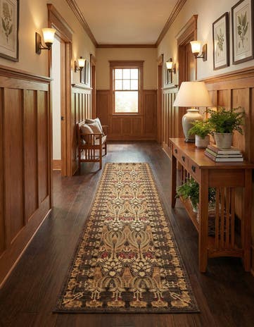 Brown Chelsea Runner Rug