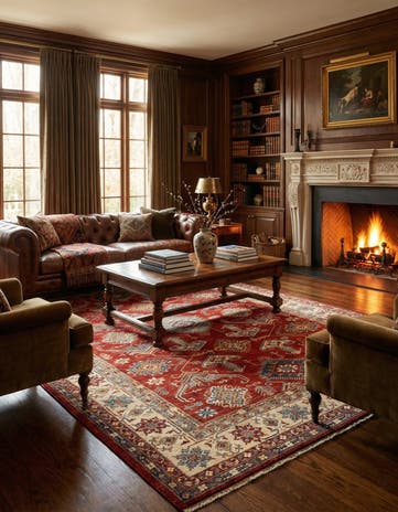 8' 10 x 12' 1 Kazak Wool Rug