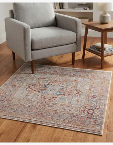3' 3 x 3' 3 Noble Square Rug