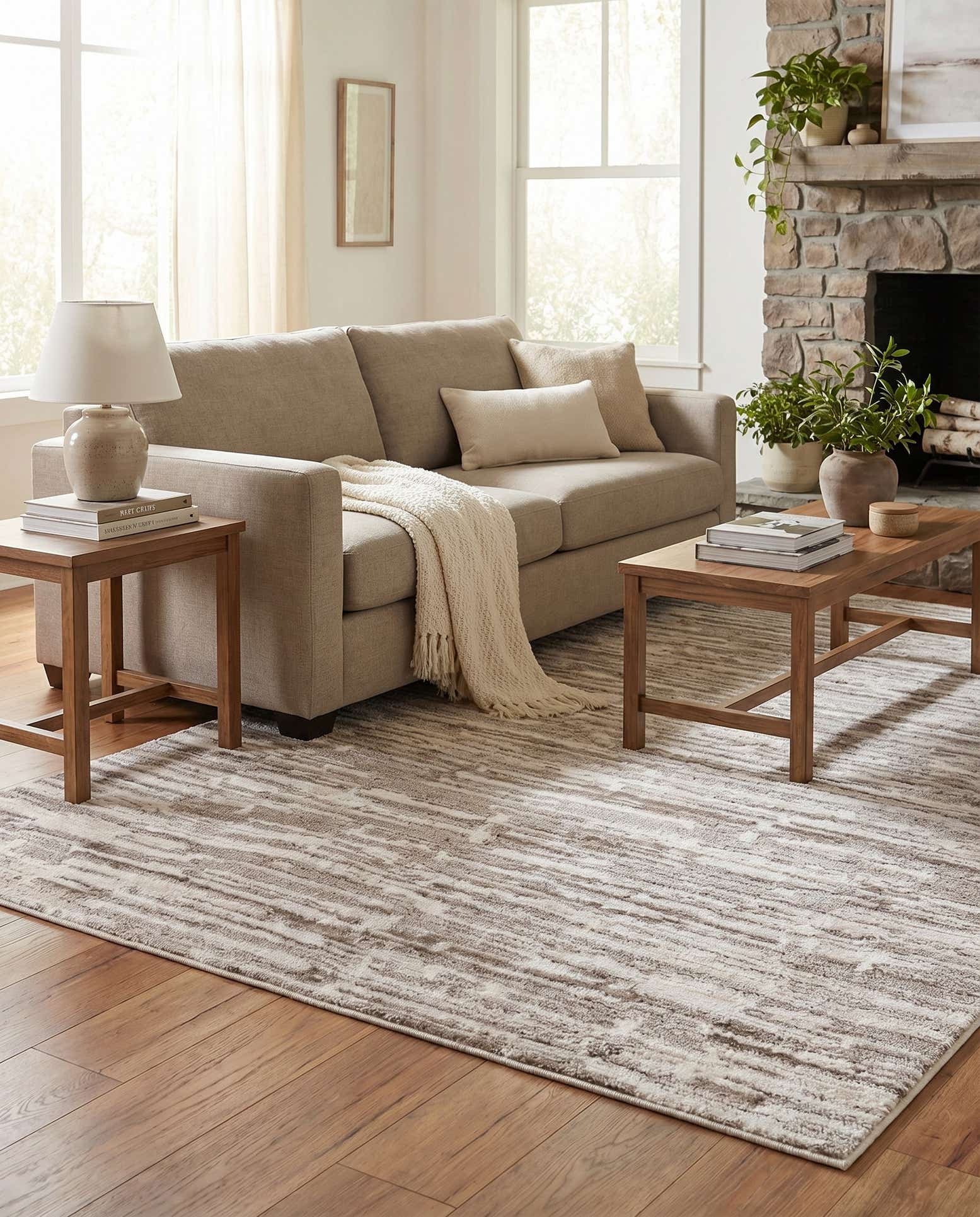 7' 10 x 10' Sepia Rug