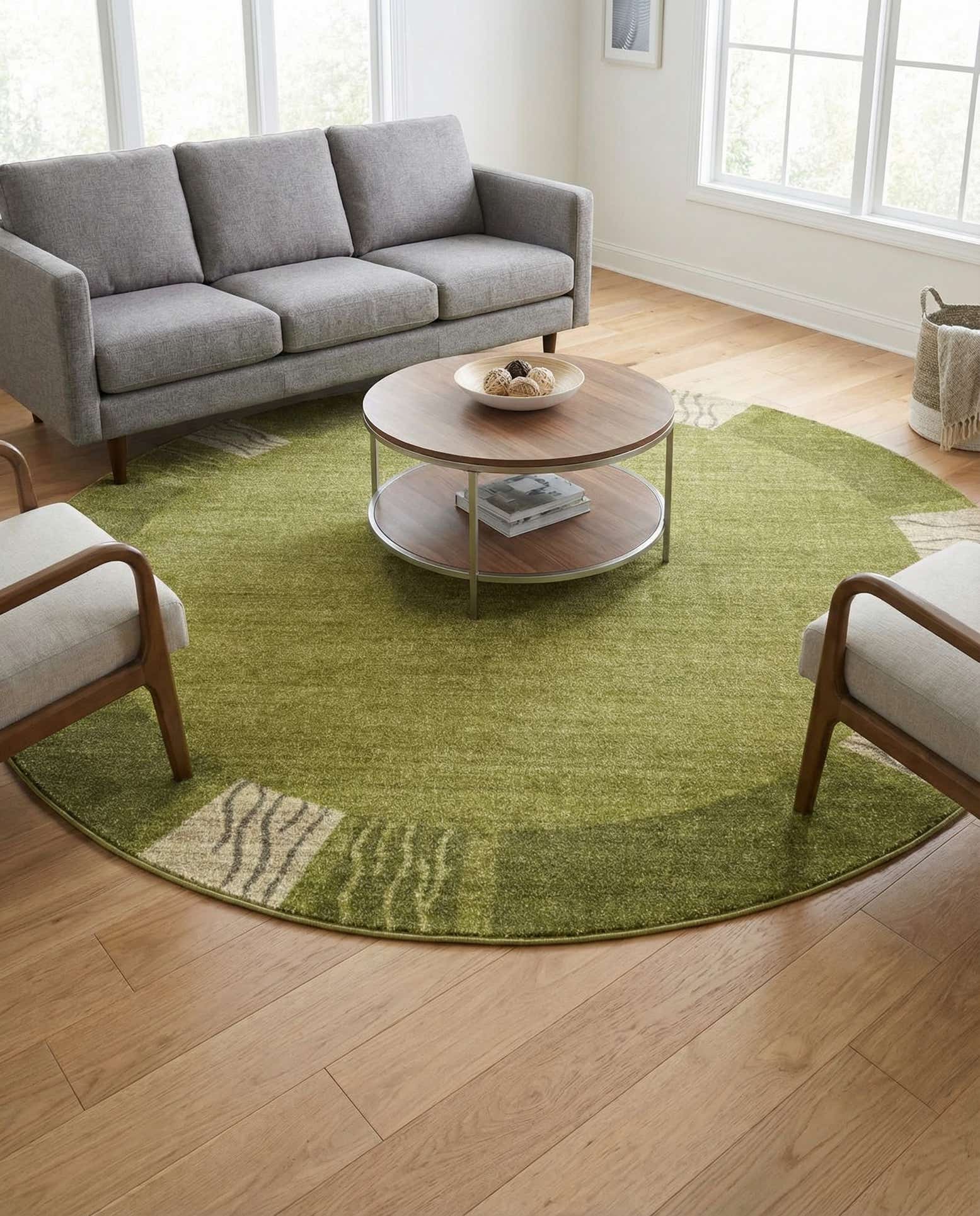 7' 10 x 7' 10 Angelica Round Rug