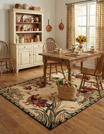 5' 3 x 8' Pastoral Rug