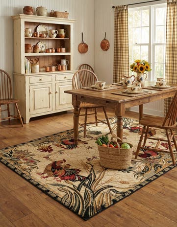 5' 3 x 8' Pastoral Rug