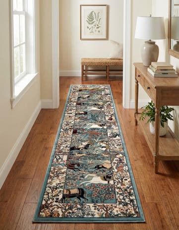 2' 7 x 12' Nain Design Runner Rug