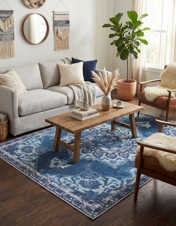 6' x 9' Washable Francesca Rug