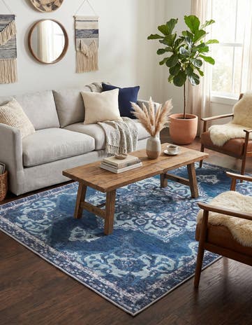6' x 9' Washable Francesca Rug