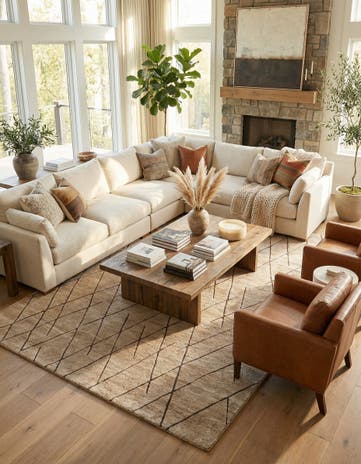 10' x 14' 1 Atlas Moroccan Wool Rug