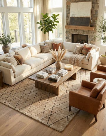 10' x 14' 1 Atlas Moroccan Wool Rug
