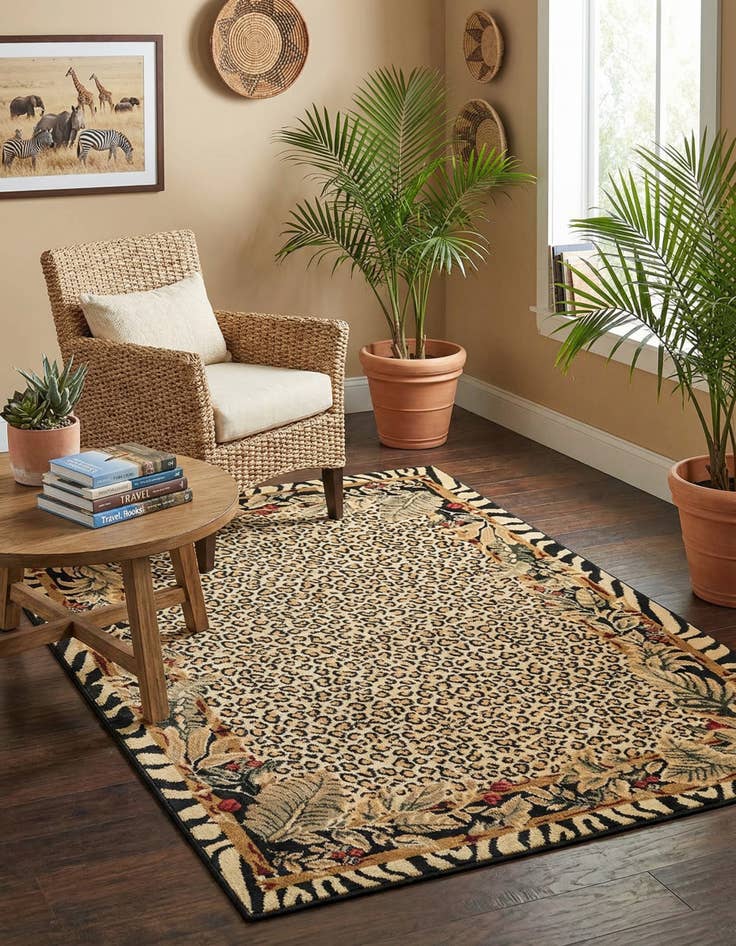 Detail image of 4' x 6' Safari Rug