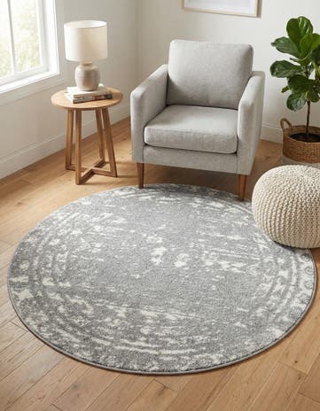 4' x 4' Lennon Round Rug