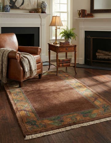 3' 1 x 5' 2 Hand Knotted Tibet Wool Rug