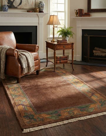 3' 1 x 5' 2 Hand Knotted Tibet Wool Rug