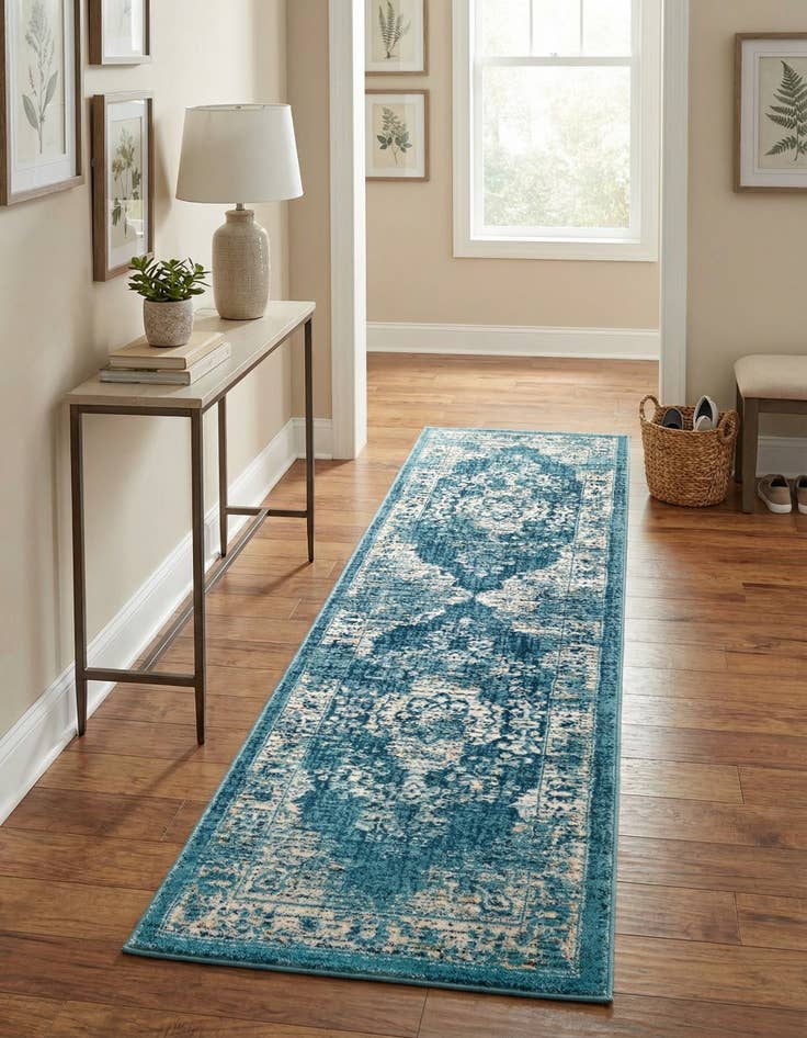 Detail image of 2' x 7' Dahlia Runner Rug