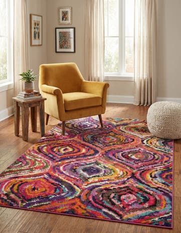 5' x 8' Washable Hyacinth Rug