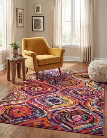 5' x 8' Washable Hyacinth Rug