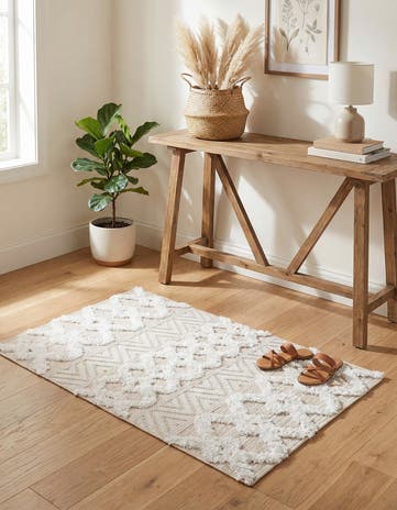 Beige Sabrina Soto Casa Valencia Rug