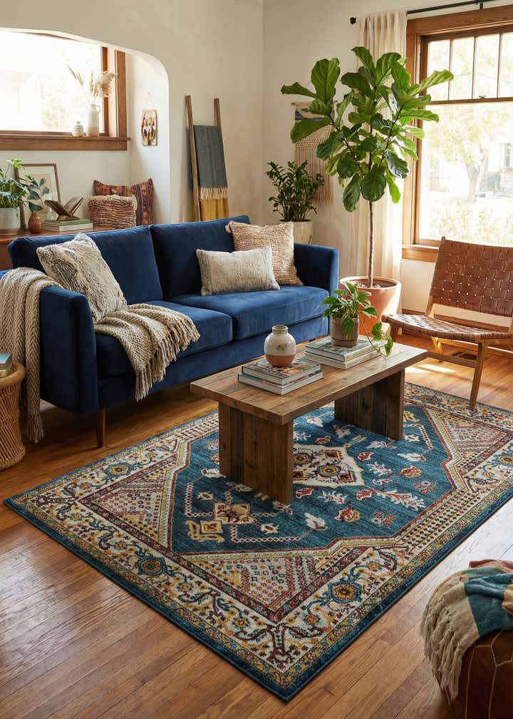 5' 3 x 8' Kamala Washable Rug