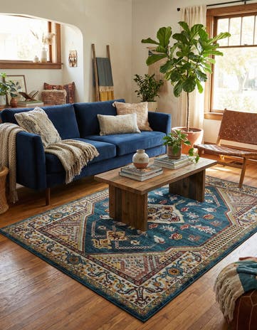5' 3 x 8' Kamala Washable Rug