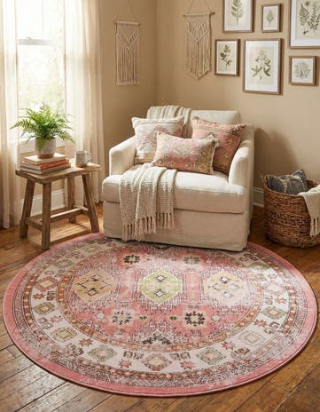 5' 3 x 5' 3 Aarhus Round Rug