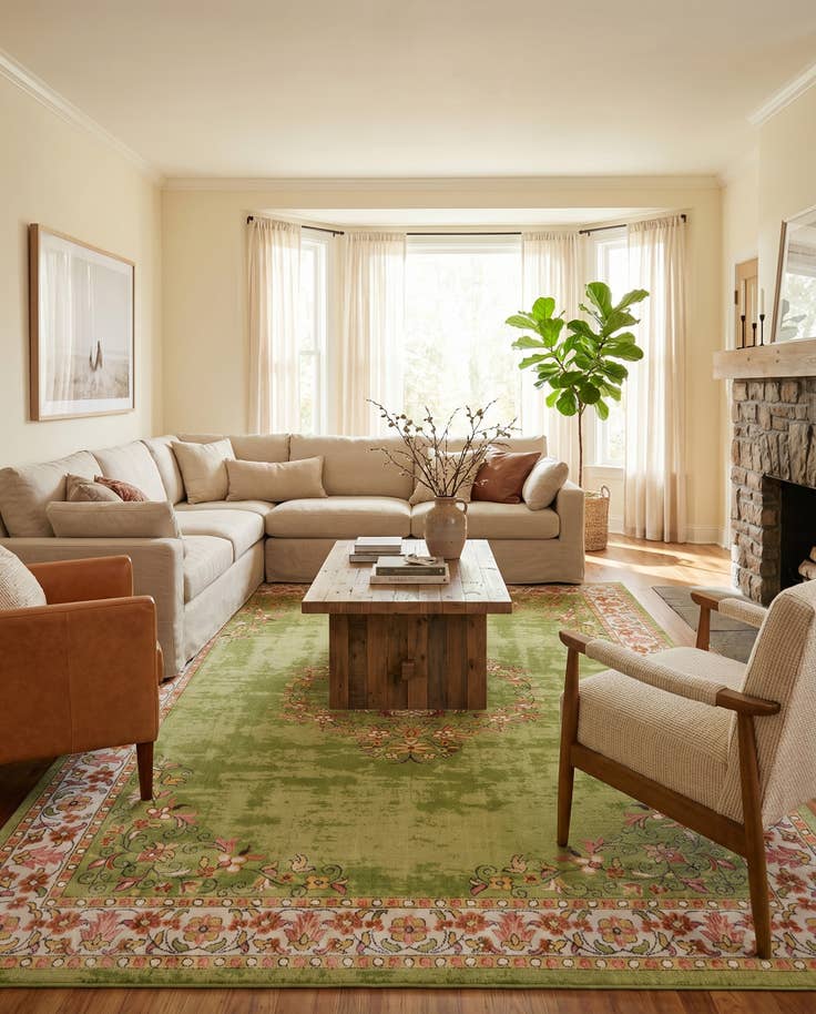 Detail image of 9' x 12' Lucerne Rug