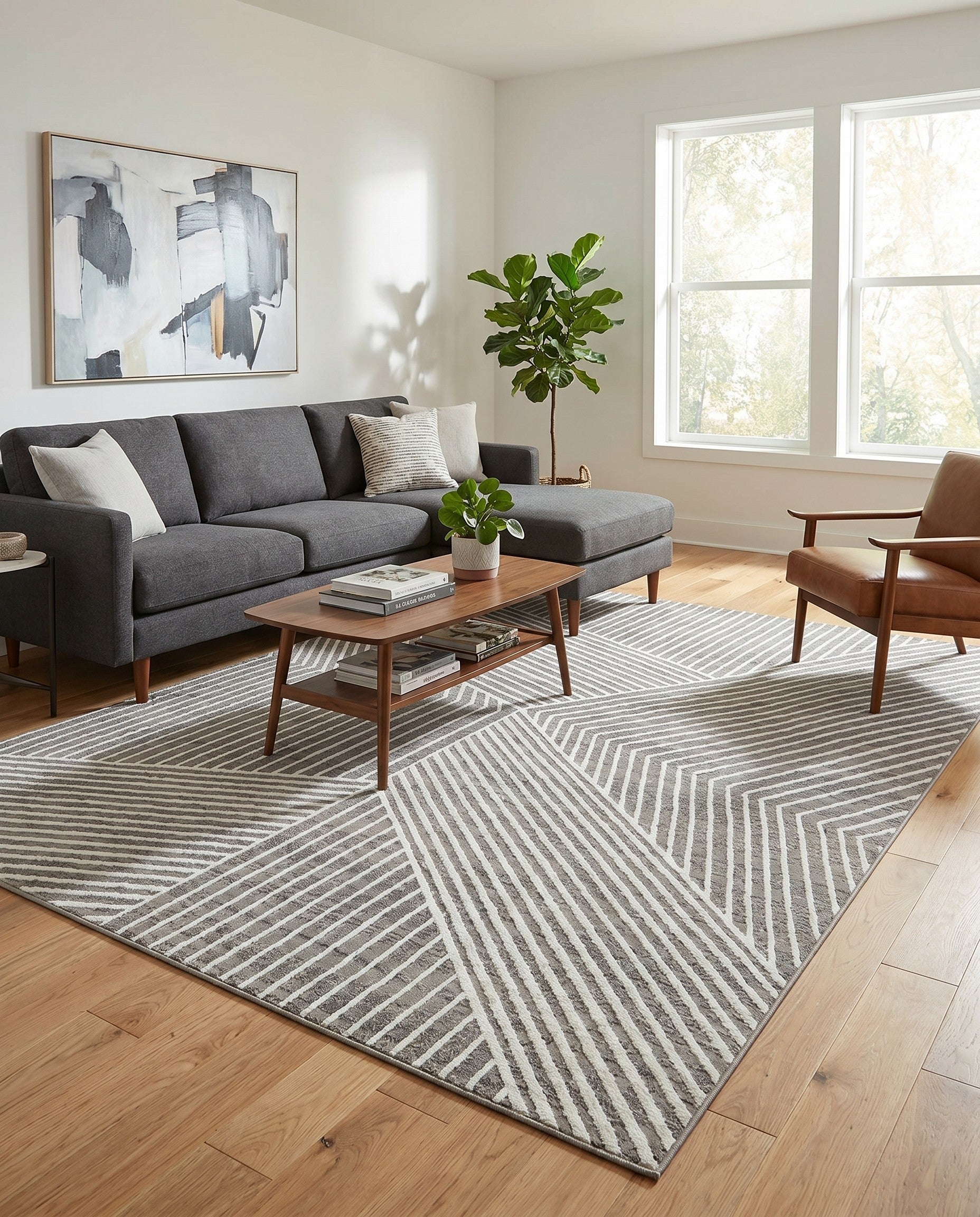 Gray Oslo Rug