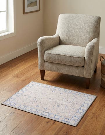 Beige Washable Timeless Rug