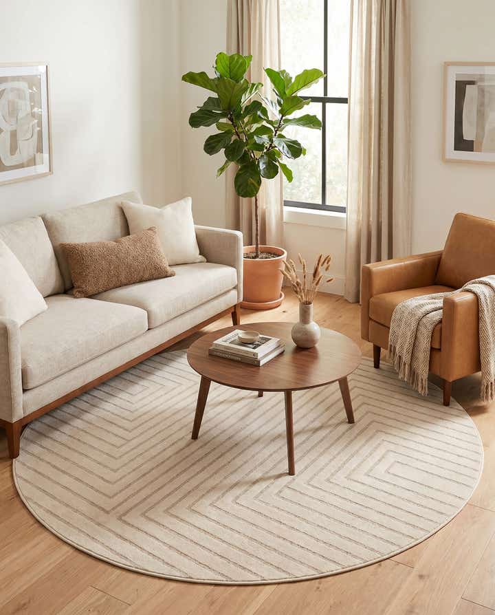 8' x 8' Contour Round Rug