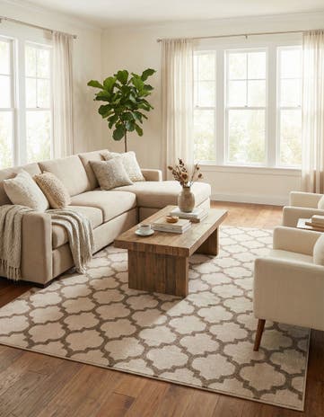 9' x 12' Lattice Rug