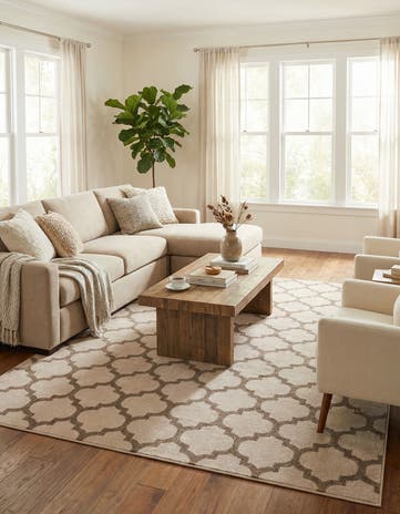 9' x 12' Lattice Rug