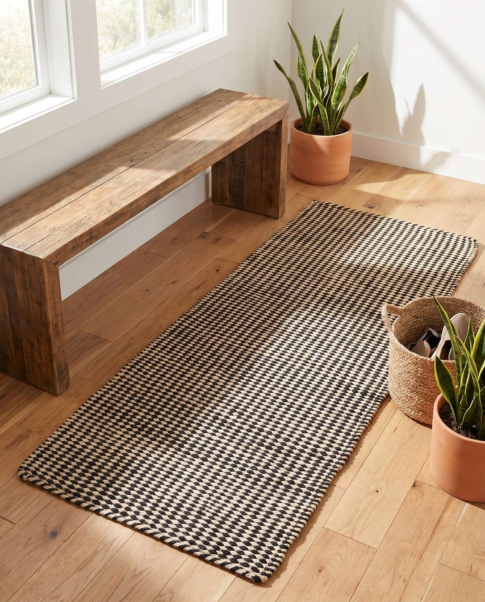 2' x 4' 1 Hand Woven Laurel Handwoven Jute Runner Rug