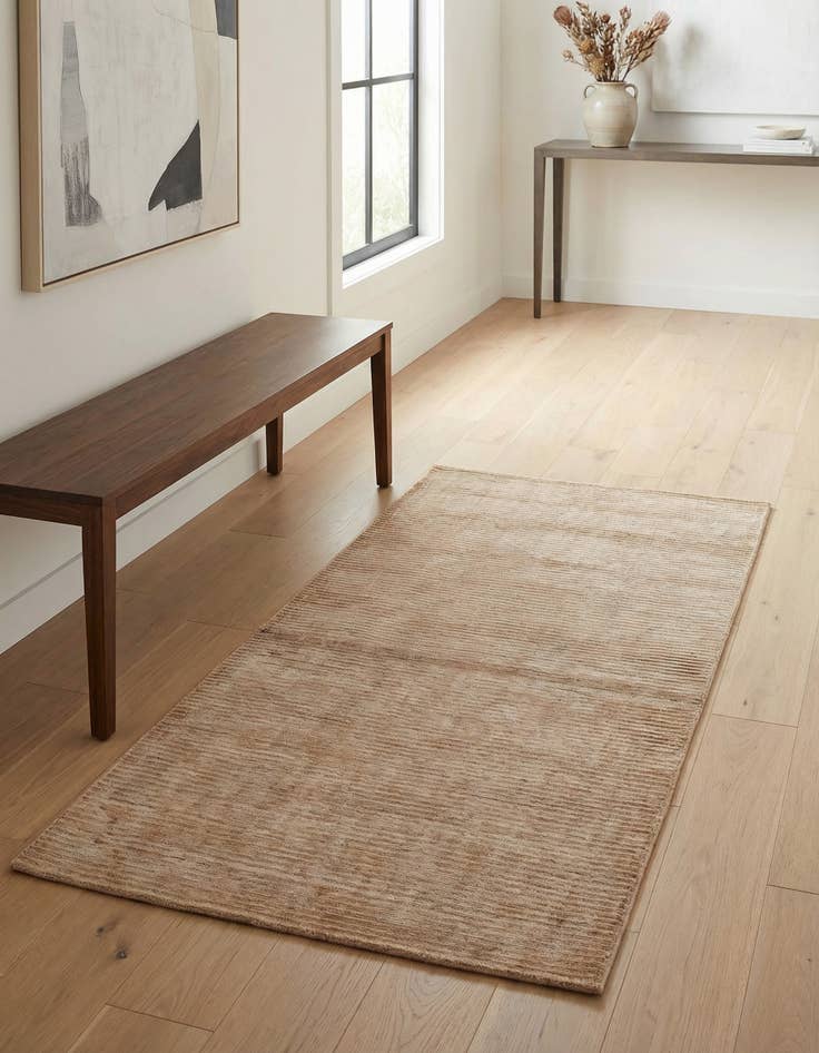 Detail image of 2' 8 x 5' Hand Knotted Darya Wool Rug