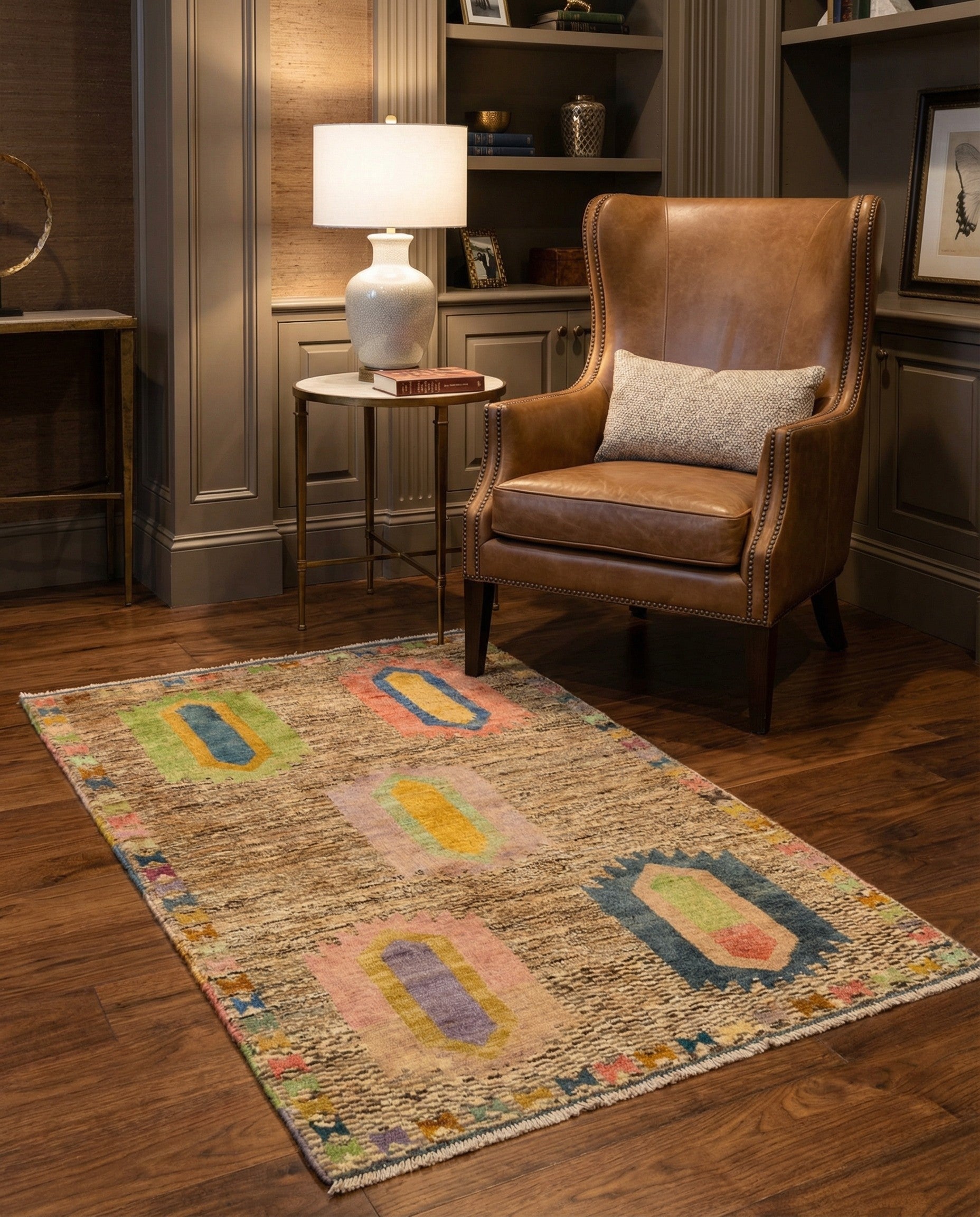 3' 3 x 5' 6 Hand Knotted Balouch Wool Rug