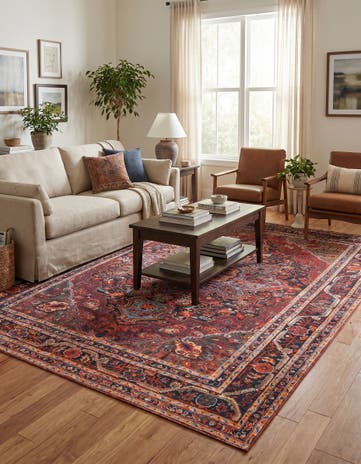 8' 4 x 12' Washable Timeless Rug