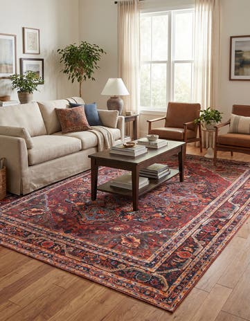 8' 4 x 12' Washable Timeless Rug