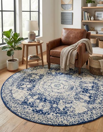 5' 3 x 5' 3 Dover Round Rug