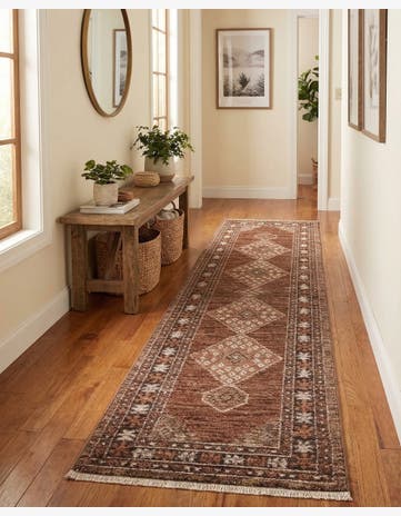Terracotta Rust Red Grand Tradition Rug