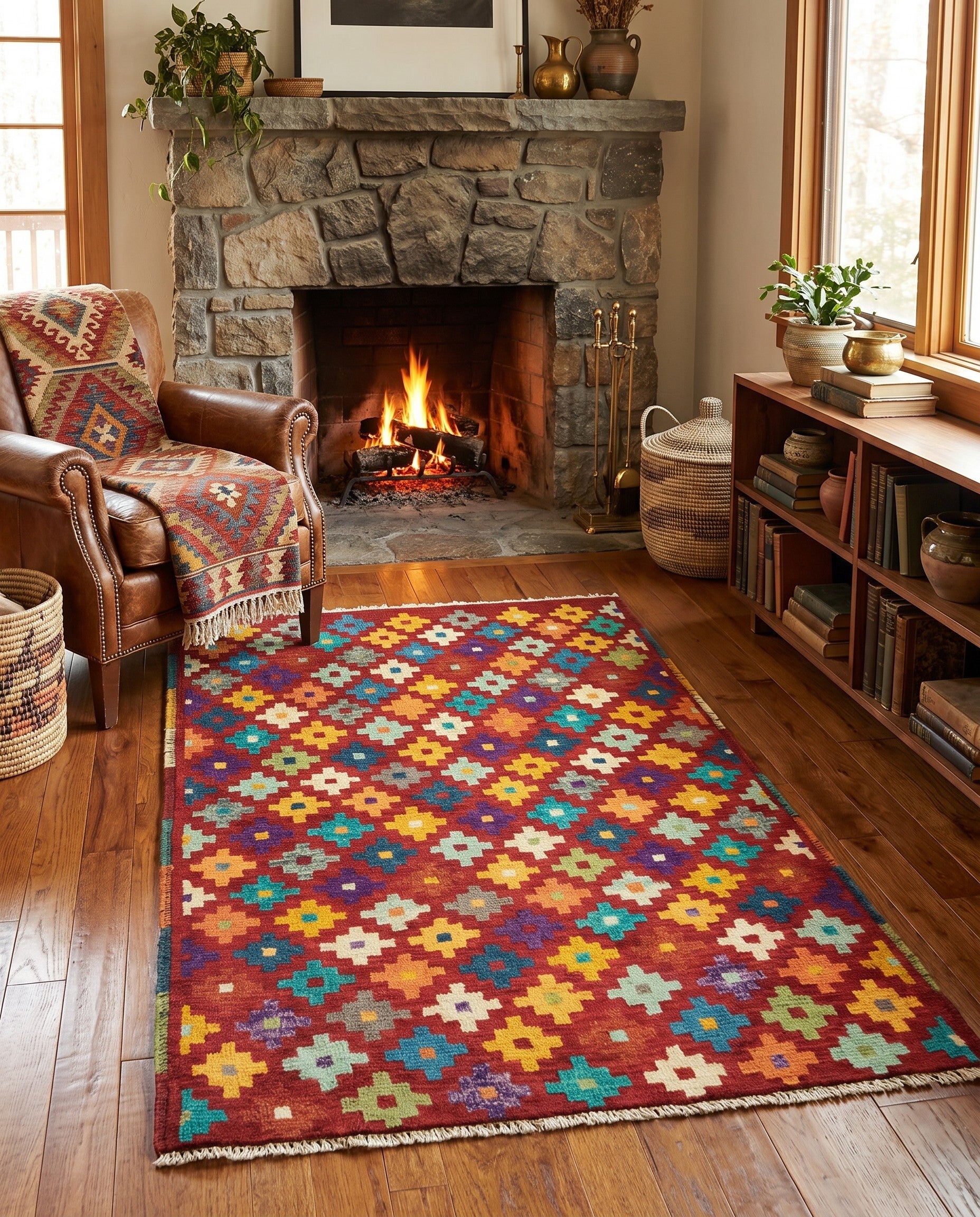 2' 8 x 4' Hand Knotted Balouch Rug