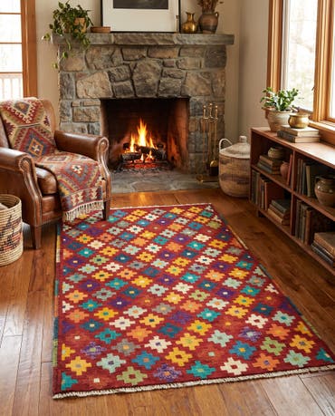  2' 8 x 4'  Hand Knotted Balouch Rug