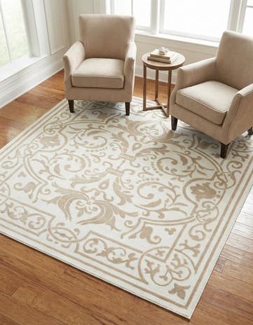 6' x 6' Hermitage Square Rug