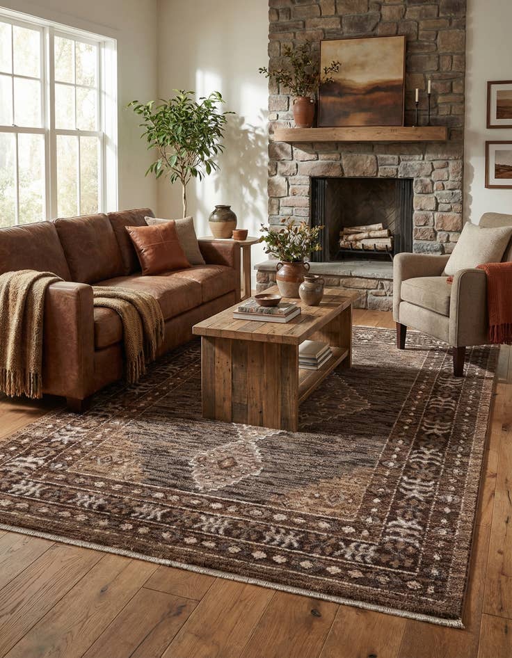 Detail image of 5' x 7' 7 Grand Tradition Rug